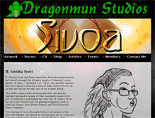 Tablet Screenshot of dragonmun.com
